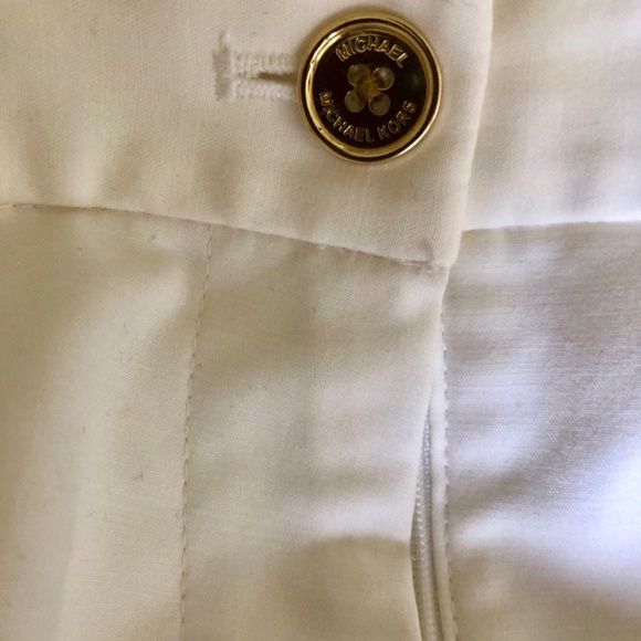 Michael Kors white ankle pants size 12 Petite - Picture 5 of 7